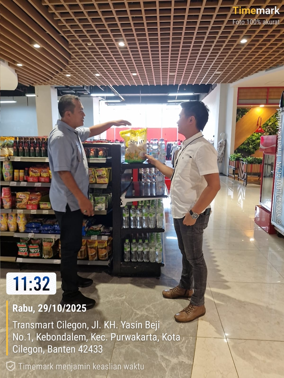 Tekan Inflasi, Polres dan Disperindag Cilegon Terus Pastikan Harga Beras Tetap Stabil