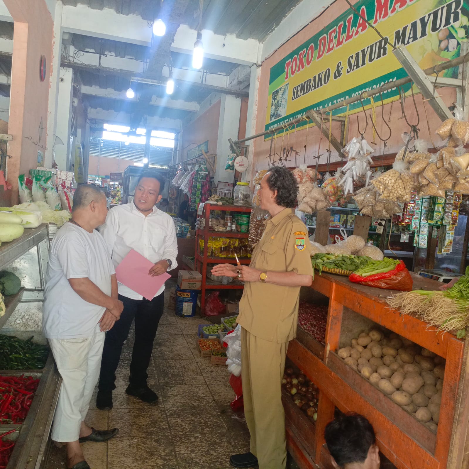 Tekan Inflasi, Polres dan Disperindag Cilegon Terus Pastikan Harga Beras Tetap Stabil