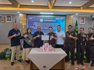 Kejari Cilegon Berhasil Pulihkan Keuangan Negara Rp 3,79 Miliar  dari Aset Rampasan Korupsi Melalui Pendampingan Hukum
