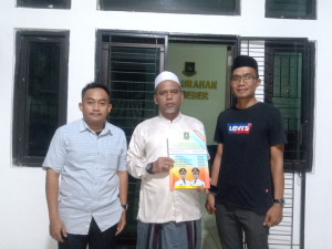 Lurah Cibeber Perkenalkan Program Paduka di Tengah Acara Tujuh Harian Warga