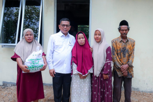 Gubernur Andra Soni Pastikan Rumah Lansia Roboh di Lebak Dibangun Ulang oleh Pemprov Banten