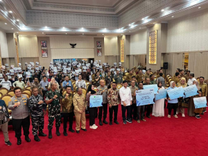 Kapolda Banten Hadiri Akad Massal KUR Nasional, Dorong Pertumbuhan Ekonomi dan Kemandirian Masyarakat