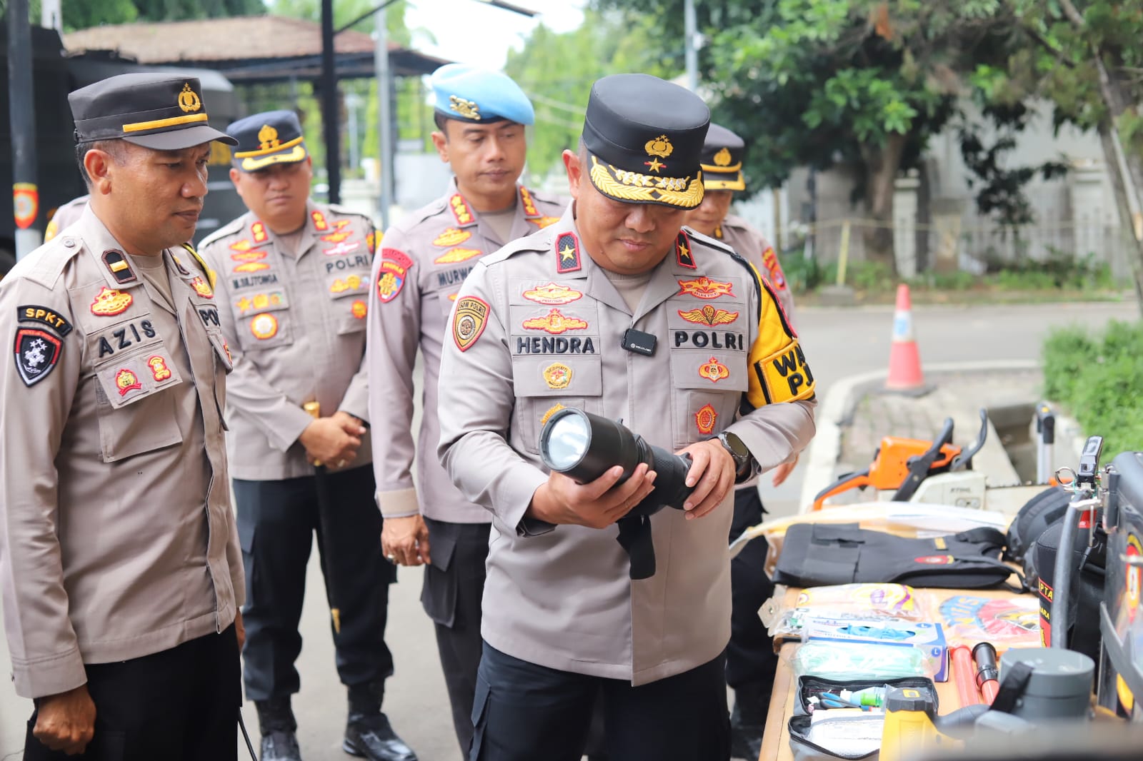 Wakapolda Banten Cek Pelaksanaan Optimalisasi Pelayanan Kepolisian