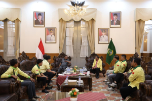 Pemuda Katolik Temui Gubernur Andra Soni, Dukung Sinergi Perkuat Pembangunan