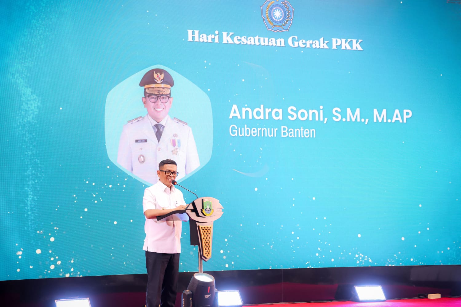 Gubernur Banten Andra Soni: PKK Mitra Strategis Pemerintah Wujudkan Banten Sejahtera
