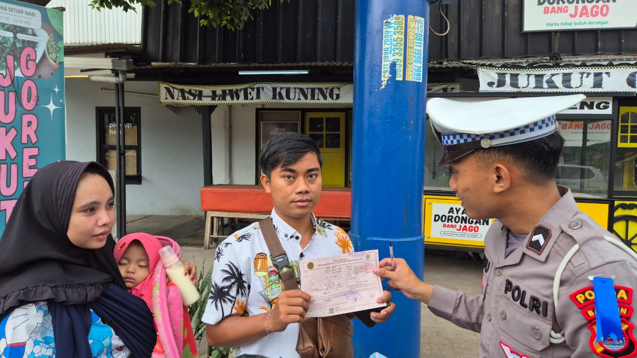 Hari Kedua Operasi Zebra 2025, Ditlantas Polda Banten Prioritaskan Penegakan Humanis