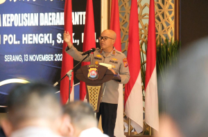 Polda Banten Gelar Sosialisasi Implementasi Undang-Undang Nomor 1 Tahun 2023 tentang KUHP Nasional