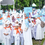 Ribuan Murid TK Se-Kota Cilegon Antusias Mengikuti Manasik Haji