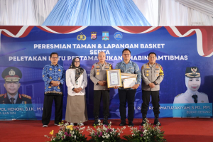 Tingkatkan Respons Cepat, Polda Banten Laksanakan Ground Breaking Rumah Kantor Bhabinkamtibmas