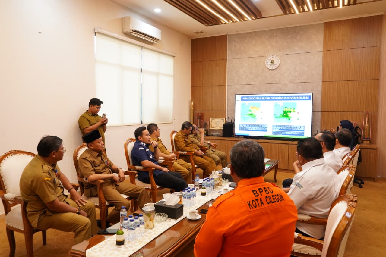 Antisipasi Musim Hujan, Pemkot Cilegon Siapkan Langkah Mitigasi Sejak Dini