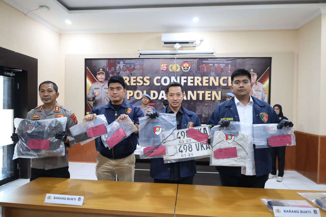 Ungkap Pembunuhan Berencana Driver Online, Pelaku Ditangkap Ditreskrimum Polda Banten