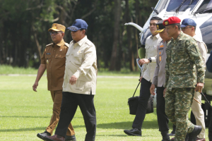Dampingi Presiden Prabowo, Gubernur Andra Soni Saksikan Akad Massal 50 Ribu Rumah Subsidi