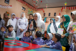 Bunda PAUD Tinawati Andra Soni: Makan Bergizi Harus Ditopang Sanitasi Lingkungan Bersih