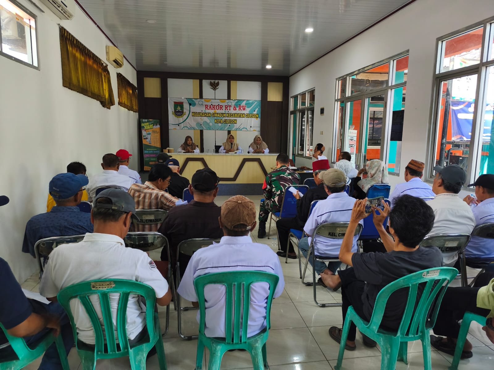 Rakor RT/RW Ciwaduk, Fokus Banjir dan Keamanan Lingkungan