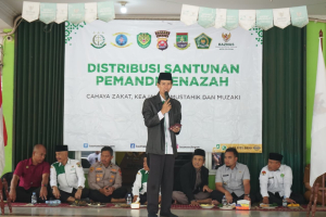 Baznas Cilegon Salurkan Santunan untuk Pemandi Jenazah, Wali Kota Tekankan Pendataan Berkeadilan