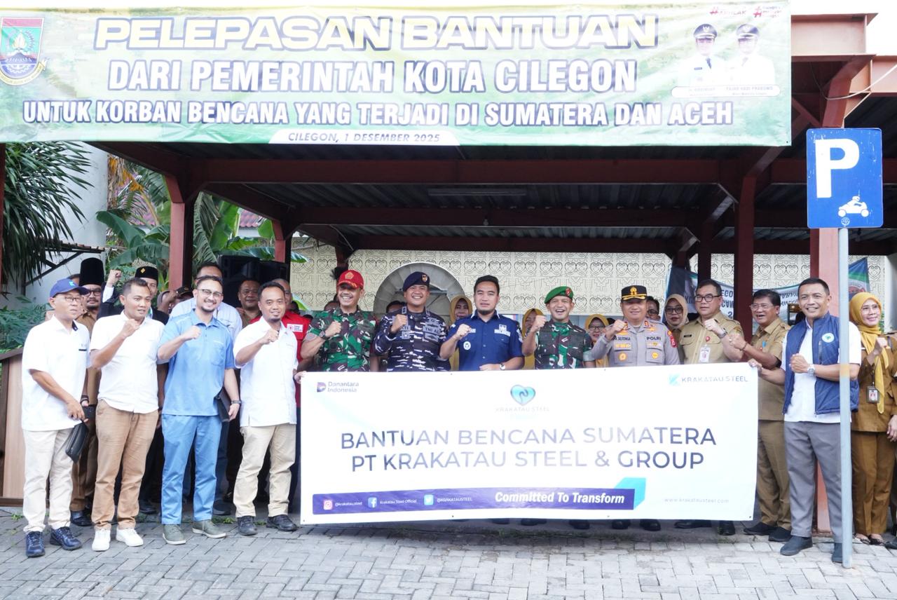 Pemkot Cilegon Melepas Bantuan Kemanusiaan untuk Korban Bencana di Wilayah Aceh dan Sumatera