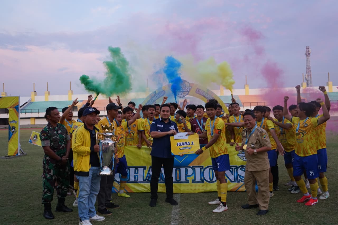 Kecamatan Cilegon Raih Juara, Turnamen Sepak Bola U-22 Piala Wali Kota Cilegon 2025