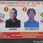 Pemilihan Ketua RT 02 RW 09 Jombang Kali Berlangsung Demokratis dan Transparan