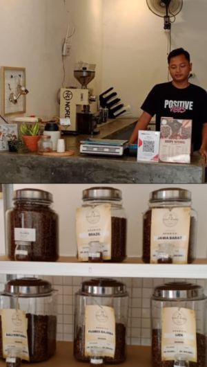 Kedai Kopi Wong Hadir di Cilegon, Dari Green Bean sampai Siap Seduh