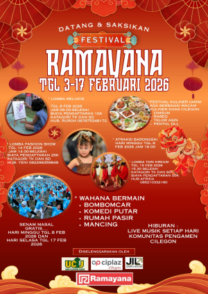 Aneka Lomba Anak dan Kuliner UMKM Ramaikan Festival Ramayana Cilegon