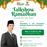 BAZNAS Kota Cilegon Gelar Talkshow Ramadhan 1447 H, Angkat Tema ZIS dan Momentum Bertumbuh
